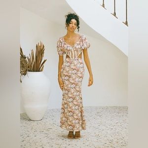 Sabo Skirt - Leah Corset Maxi